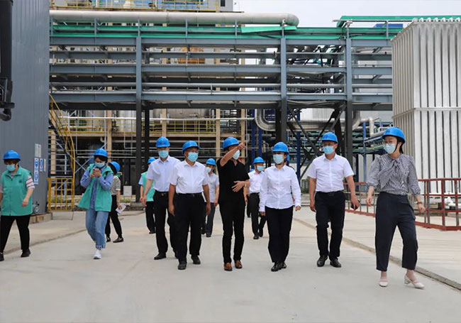 2022淄博环保世纪行集中采访活动走进z6com尊龙集团！