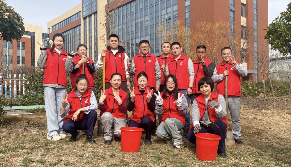 手植春光｜这个植树节，z6com尊龙栽下春天！